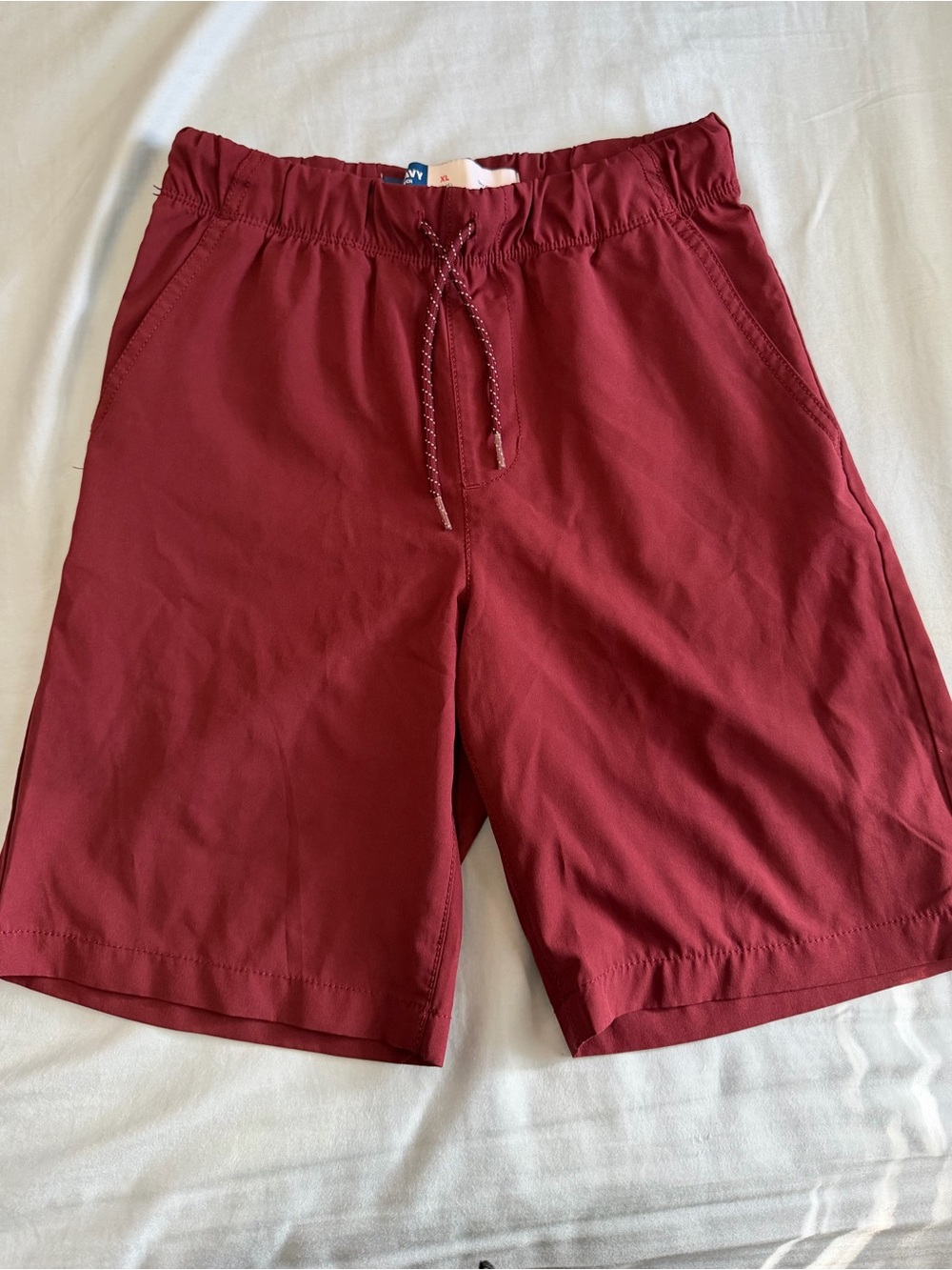 Old Navy Kids Drawstring Shorts - Burgundy